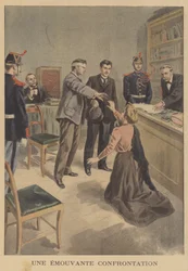 En bevægende konfrontation i retten